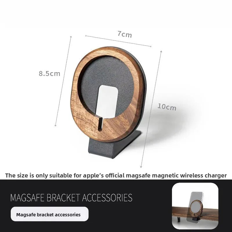 Homixy Dock Walnut Modular Charging Stand — Homixy Modern Desks & Workspace Accessories — view 4