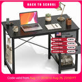 Homixy Draft 120cm Home Office Desk with Drawers — Homixy Modern Desks & Workspace Accessories