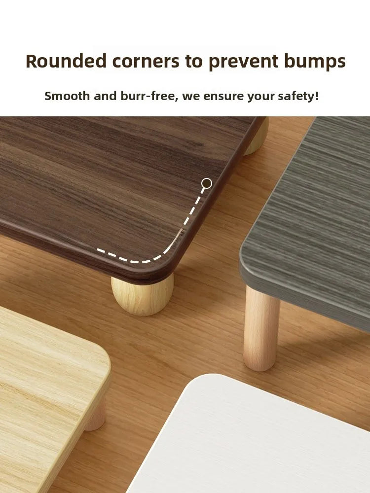Homixy Alcove Wood Monitor Riser with Storage Bay — Homixy Modern Desks & Workspace Accessories — view 5