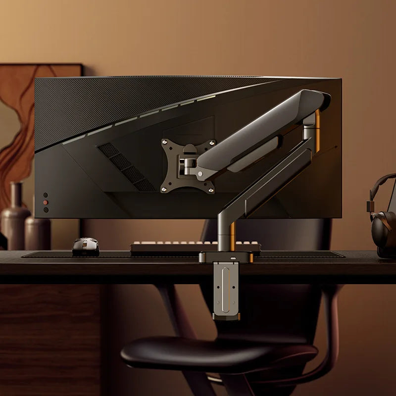 Homixy Pivot Arm Adjustable Monitor Mount — Homixy Modern Desks & Workspace Accessories — view 3