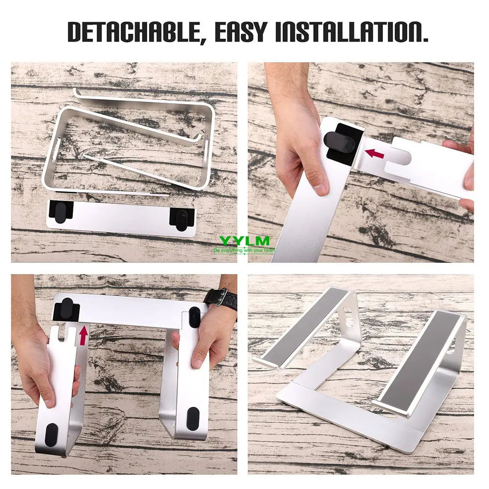 Homixy Lift Aluminium Laptop Riser — Homixy Modern Desks & Workspace Accessories — view 5