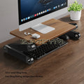 Homixy Fold Adjustable Solid Wood Monitor Riser — Homixy Modern Desks & Workspace Accessories