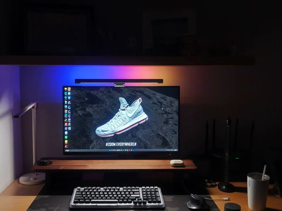 Homixy Kaido Modular Walnut Monitor Riser — Homixy Modern Desks & Workspace Accessories — view 6
