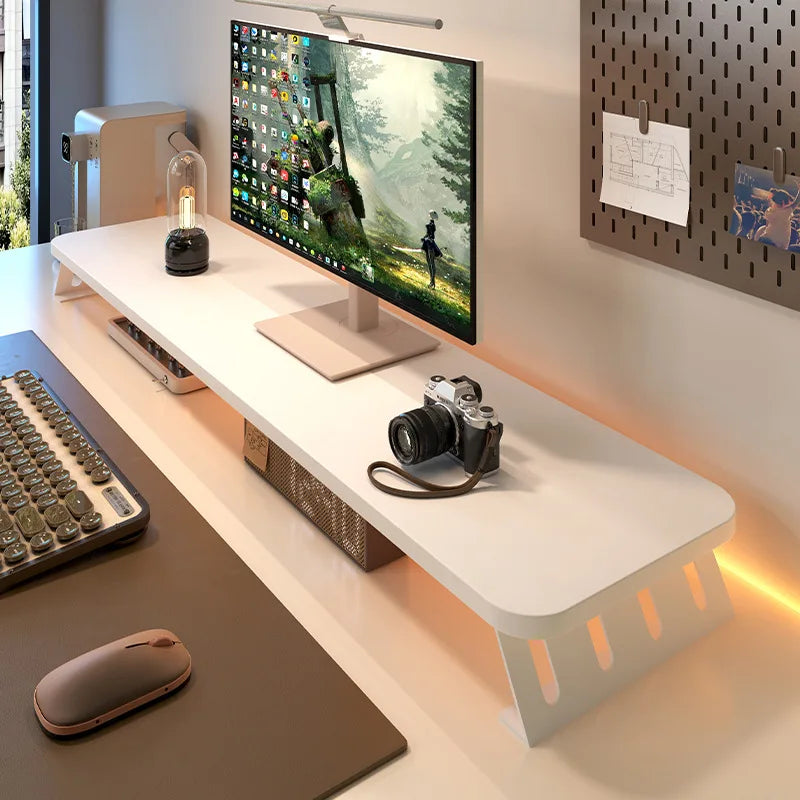 Homixy Loft Wood Laptop Riser Shelf — Homixy Modern Desks & Workspace Accessories — view 2