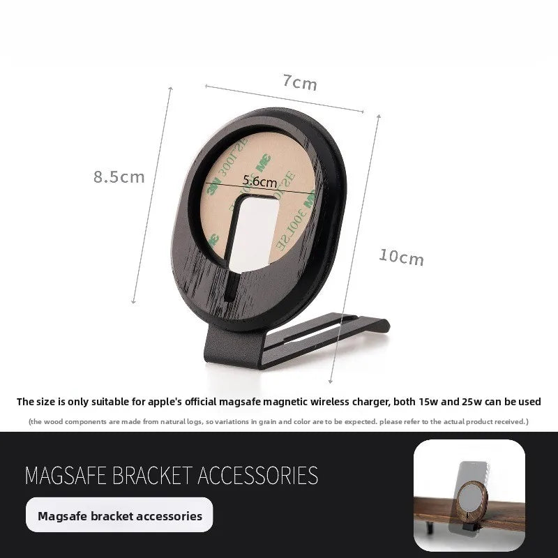 Homixy Dock Walnut Modular Charging Stand — Homixy Modern Desks & Workspace Accessories — view 5