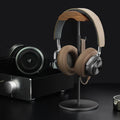 Homixy Yoke Walnut and Aluminium Headphone Stand — Homixy Modern Desks & Workspace Accessories