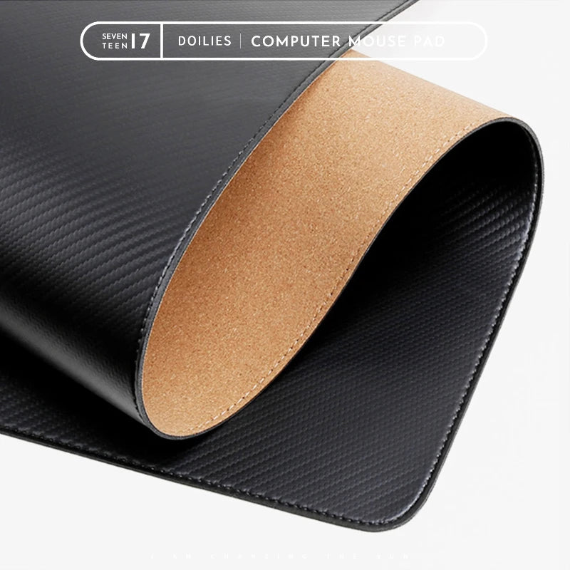 Homixy Carbon Cork Reversible Desk Mat — Homixy Modern Desks & Workspace Accessories — view 3