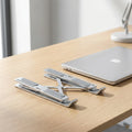 Homixy Tier Foldable Aluminium Laptop Stand — Homixy Modern Desks & Workspace Accessories
