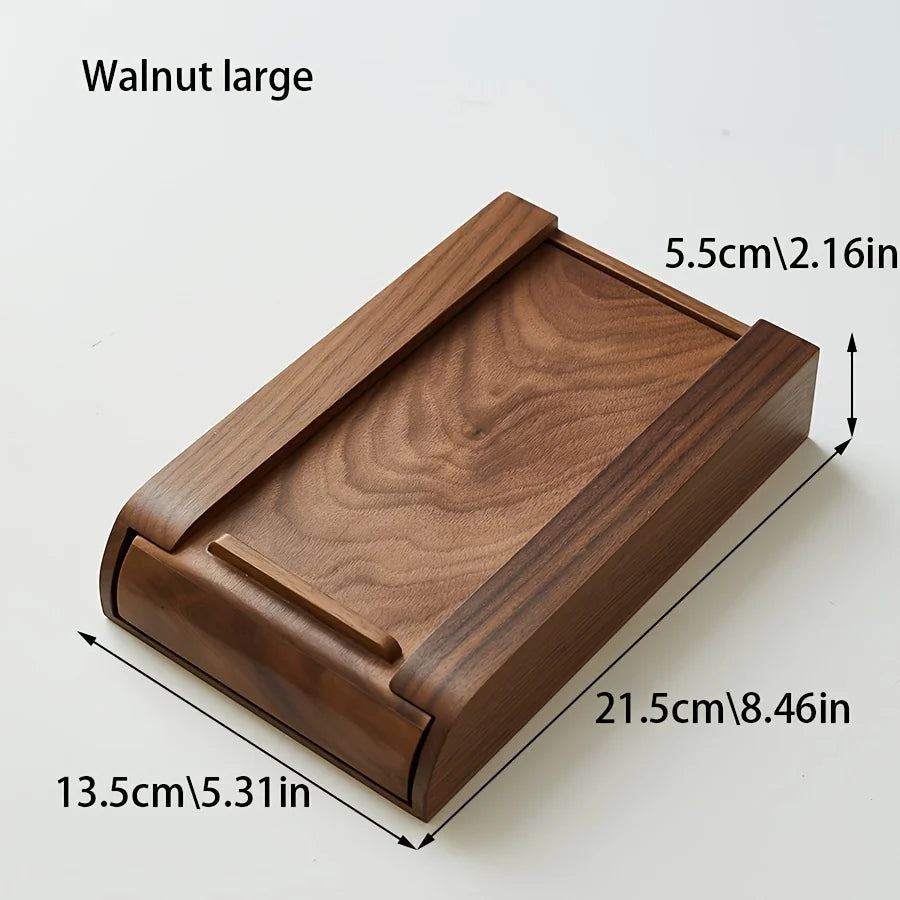 Homixy Glide Walnut Under-Desk Drawer — Homixy Modern Desks & Workspace Accessories — view 2