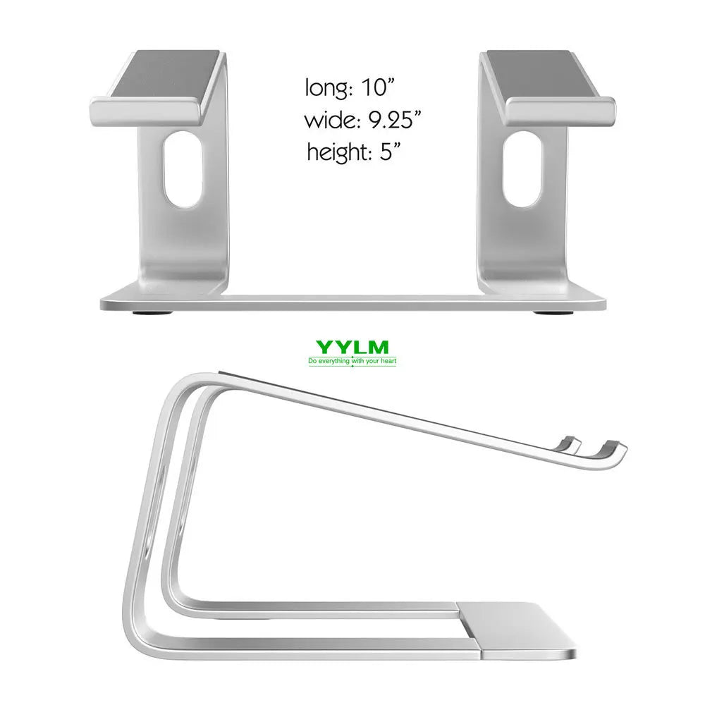 Homixy Lift Aluminium Laptop Riser — Homixy Modern Desks & Workspace Accessories — view 3