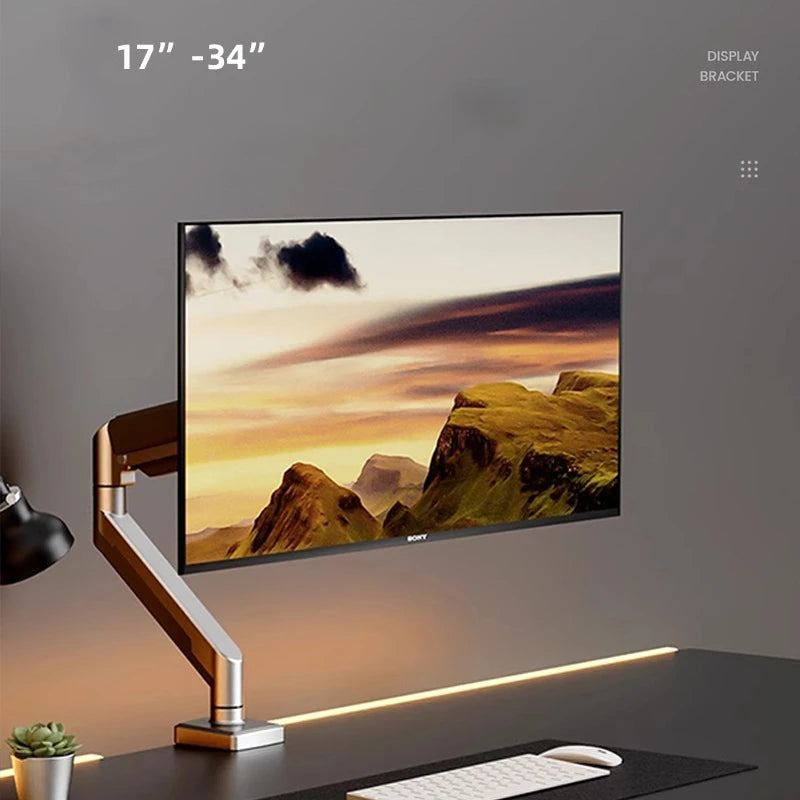 Homixy Pivot Arm Adjustable Monitor Mount — Homixy Modern Desks & Workspace Accessories — view 4