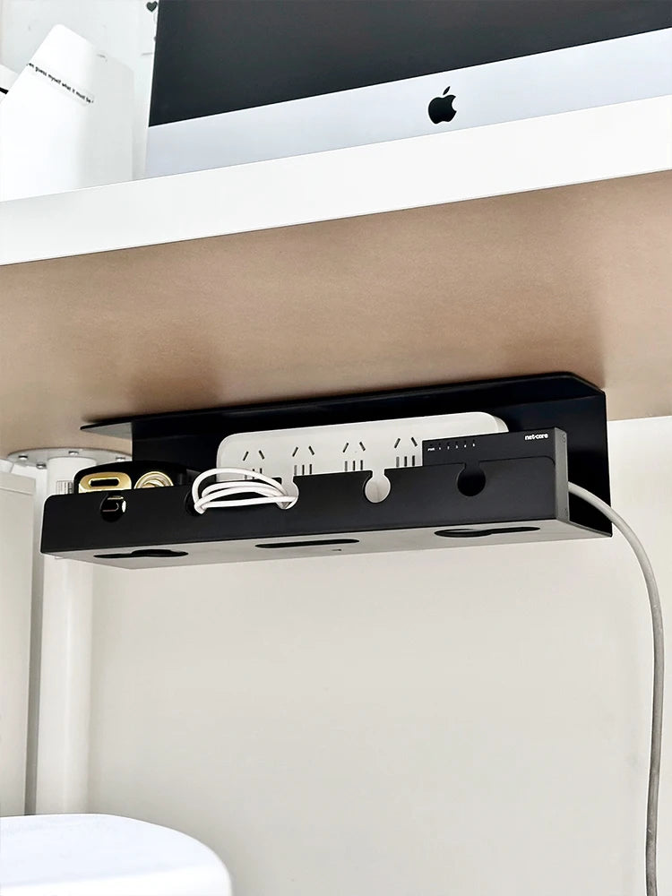 Homixy Bunker Under-Desk Router and Cable Box — Homixy Modern Desks & Workspace Accessories