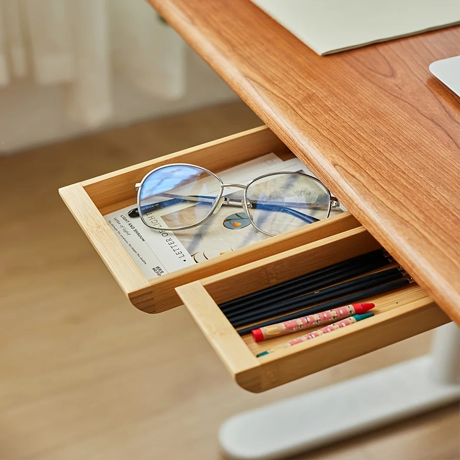 Homixy Glide Walnut Under-Desk Drawer — Homixy Modern Desks & Workspace Accessories — view 3