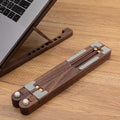 Homixy Pivot Solid Wood Laptop Riser — Homixy Modern Desks & Workspace Accessories