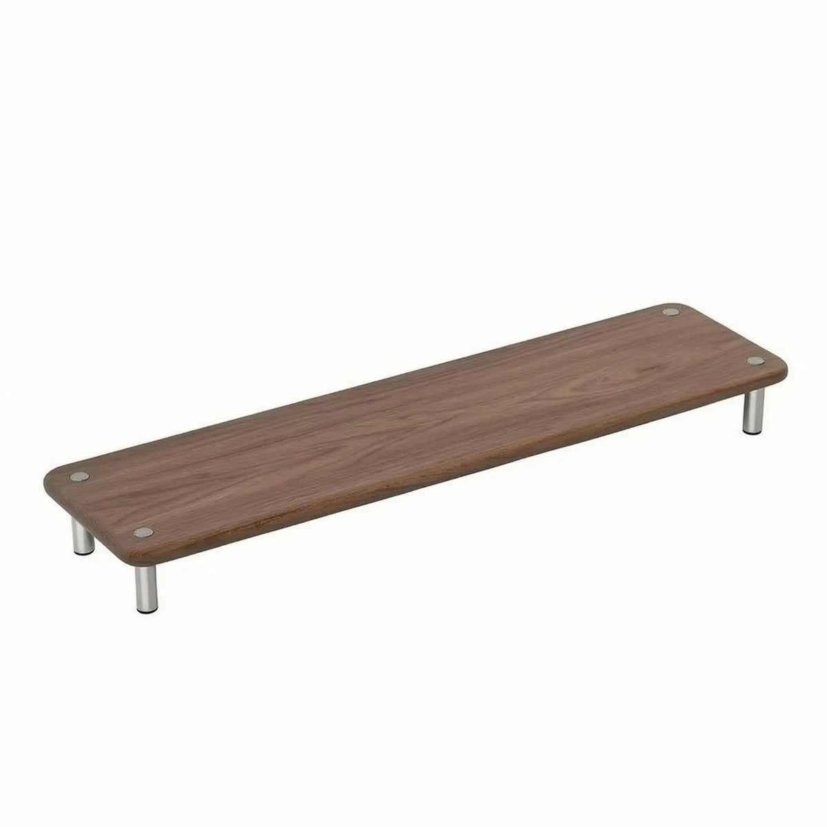 Homixy Stilt Wood and Steel Monitor Riser — Homixy Modern Desks & Workspace Accessories — view 2