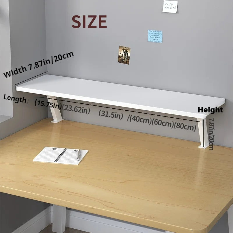 Homixy Clamp Edge-Mount Wooden Storage Rack — Homixy Modern Desks & Workspace Accessories — view 4