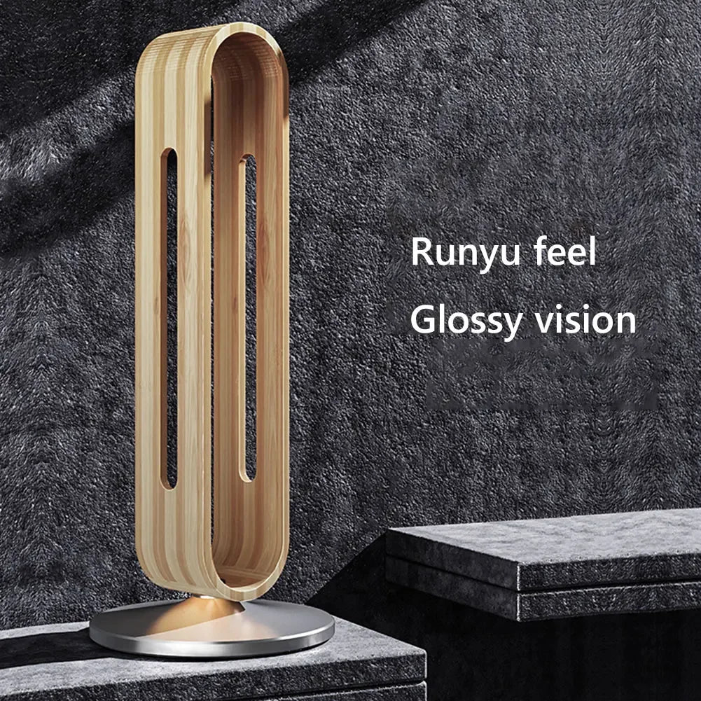 Homixy Bough Bamboo and Aluminium Headphone Stand — Homixy Modern Desks & Workspace Accessories — view 2