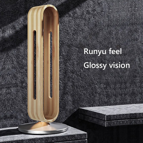 Homixy Bough Bamboo and Aluminium Headphone Stand — Homixy Modern Desks & Workspace Accessories — view 2