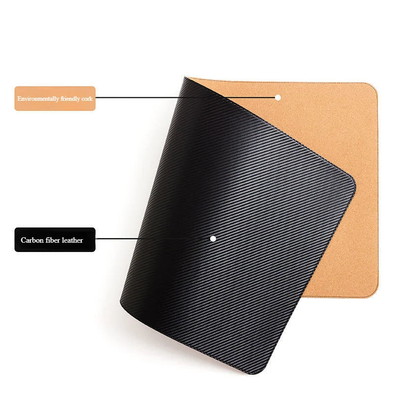 Homixy Carbon Cork Reversible Desk Mat — Homixy Modern Desks & Workspace Accessories — view 5