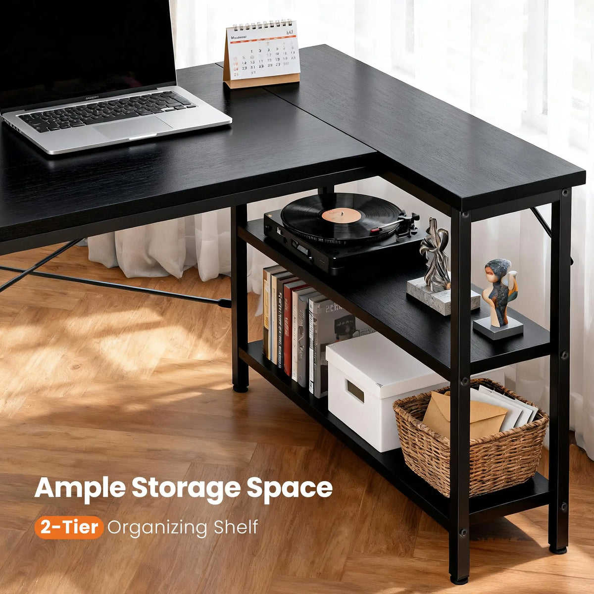 Homixy Angle L-Shaped Corner Desk — Homixy Modern Desks & Workspace Accessories — view 5