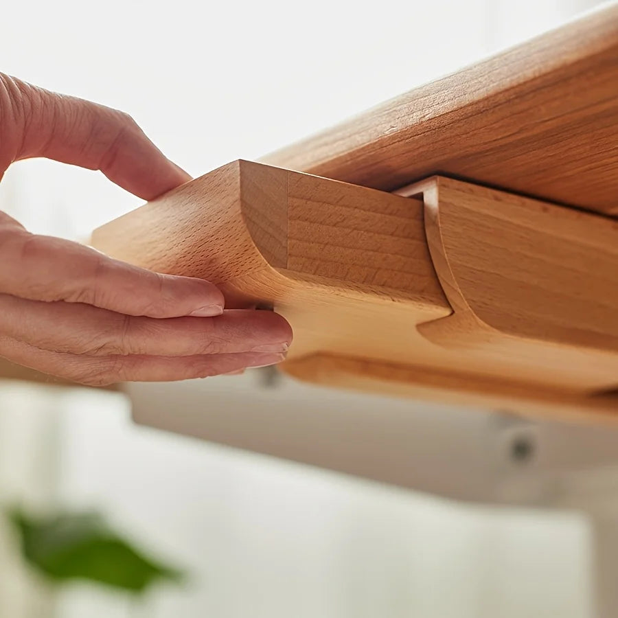 Homixy Glide Walnut Under-Desk Drawer — Homixy Modern Desks & Workspace Accessories — view 4
