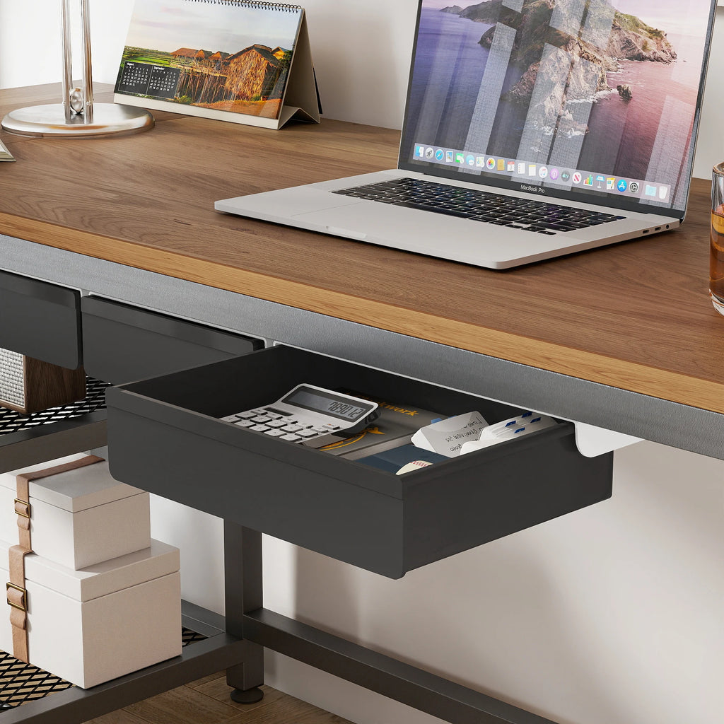 Homixy Shadow No-Drill Under-Desk Drawer — Homixy Modern Desks & Workspace Accessories