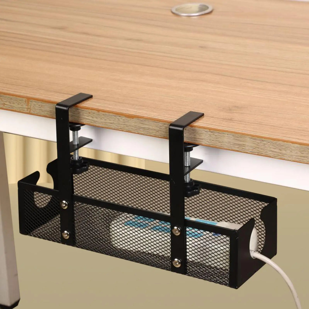 Homixy Trellis Under-Desk Steel Cable Tray — Homixy Modern Desks & Workspace Accessories