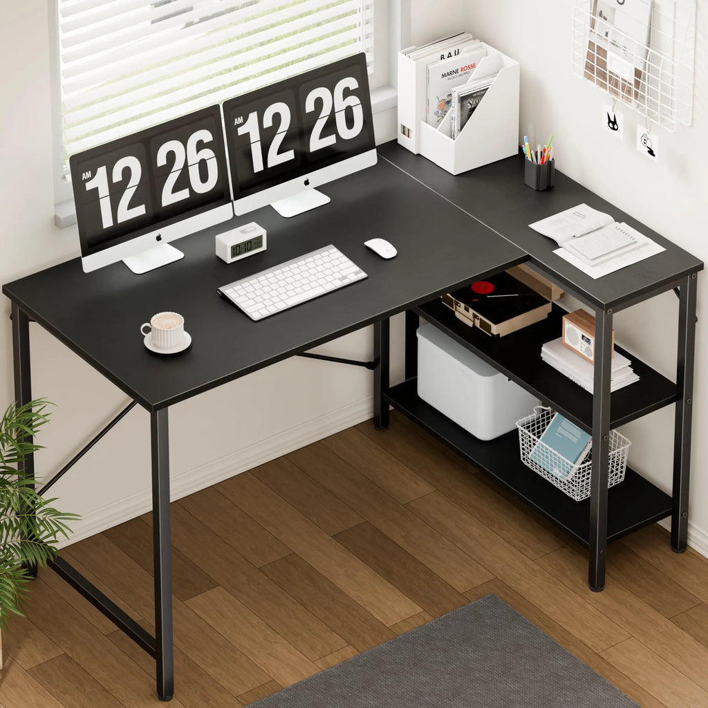 Homixy Angle L-Shaped Corner Desk — Homixy Modern Desks & Workspace Accessories — view 2