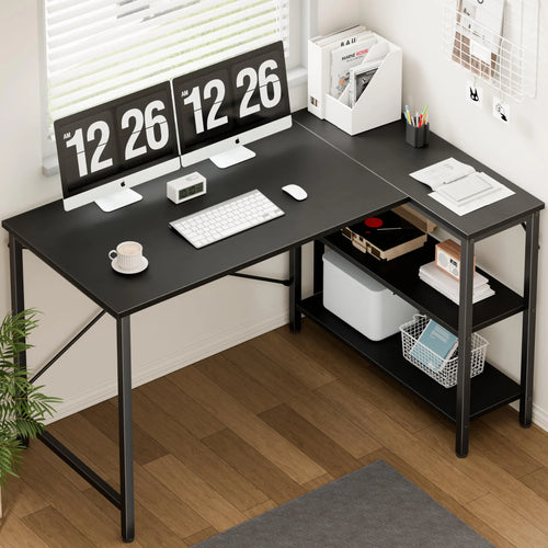 Homixy Angle L-Shaped Corner Desk — Homixy Modern Desks & Workspace Accessories — view 2